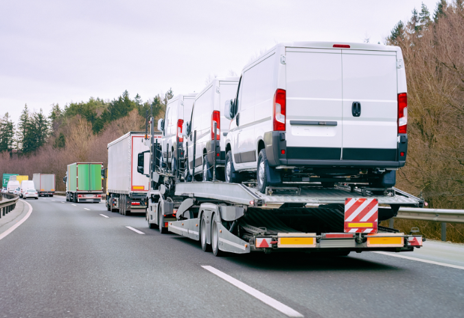 transport de véhicule utilitaire