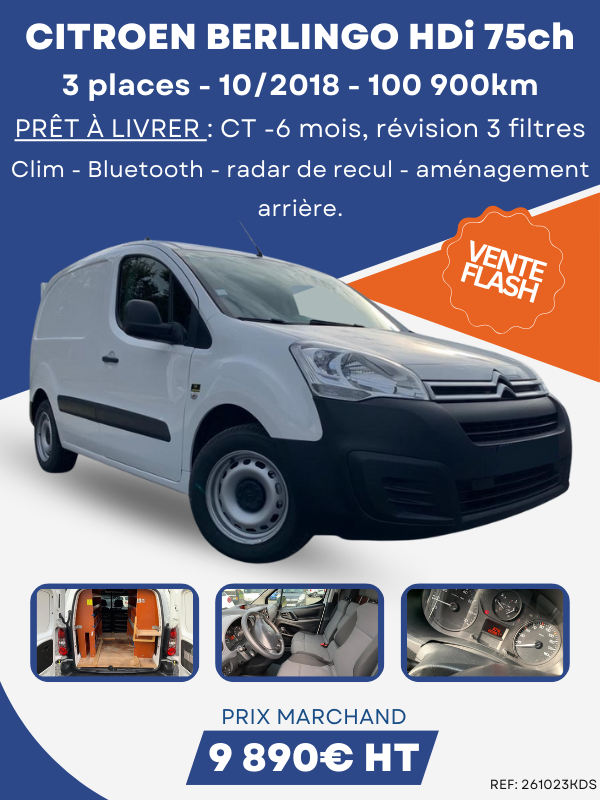 Vente Flash Berlingo