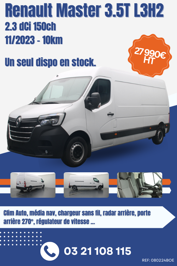 Vente Flash Master l3h2